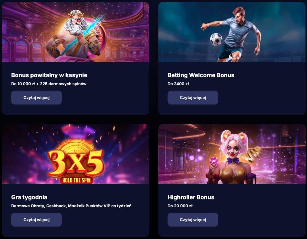 NV casino bonusy